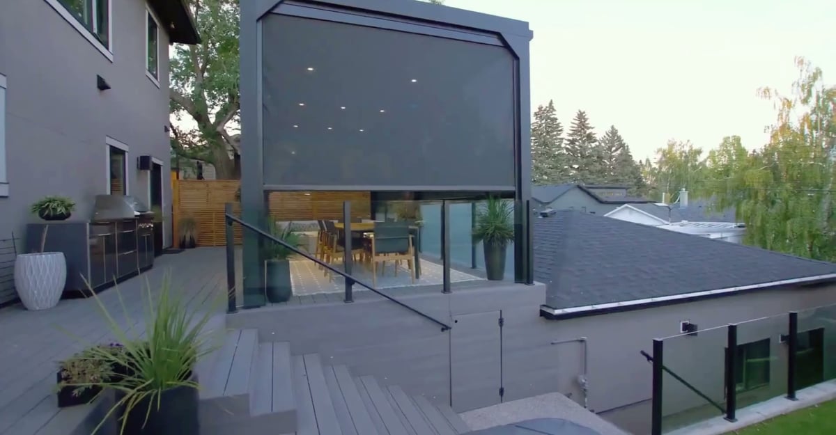ModernXscapes craftsmanship on a finished outdoor living space