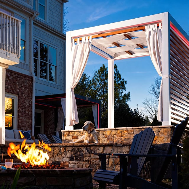 Outdoor living project for The Mackenzie Family